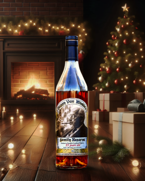 Old Rip Van Winkle Pappy Van Winkle's Family Reserve 15 Year Old Kentucky Straight Bourbon Whiskey 750ml
