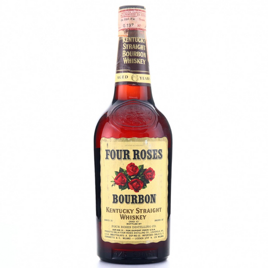 1960 Four Roses 6 Year Old Kentucky Straight Bourbon Ferraretto Import 750ml