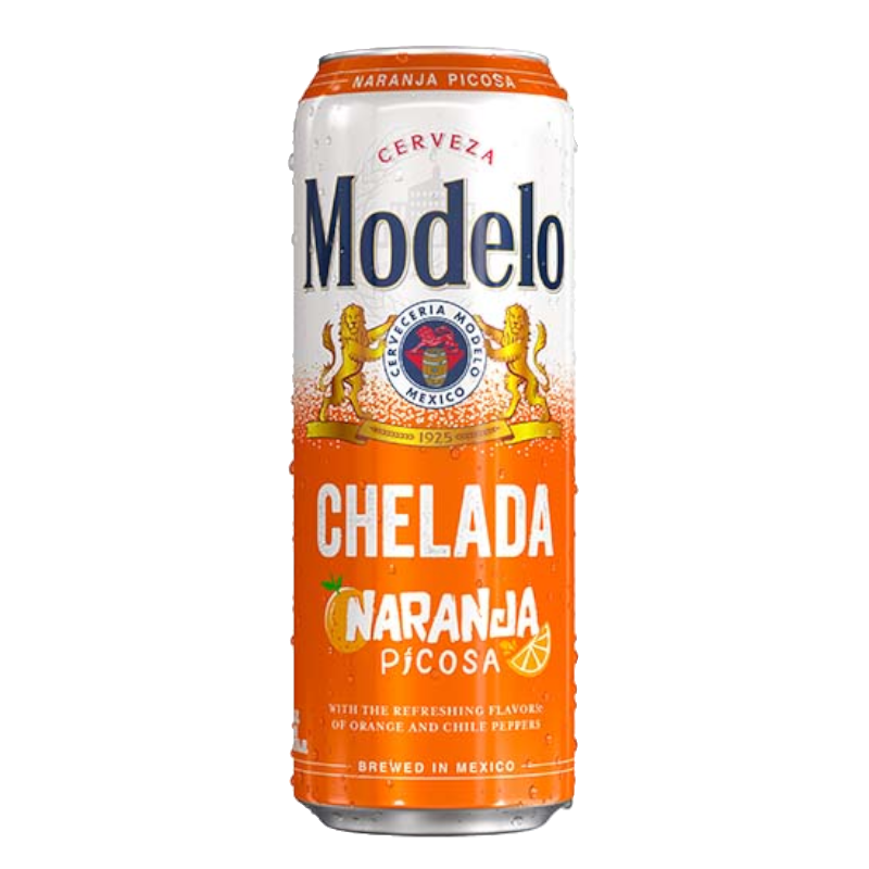 MODELO CHELADA NARANJA 24OZ CAN