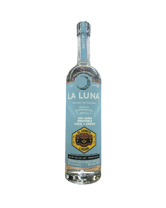 La Luna Ensamble Azul Plus Chino El Cerrito Liquare Store Pick Mezcal 750ml