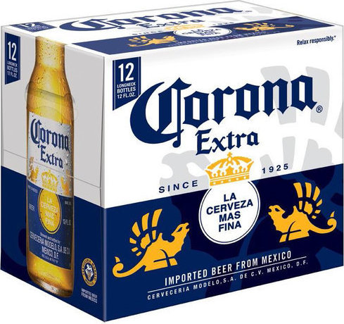 Corona Extra 12 Pack Bottle 12-Oz