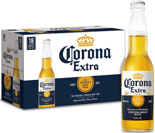 Corona Extra 18 Pack 12oz Bottles