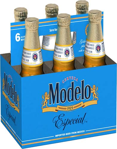 MODELO ESPECIAL 12 OZ 6 PACK BOTTLES