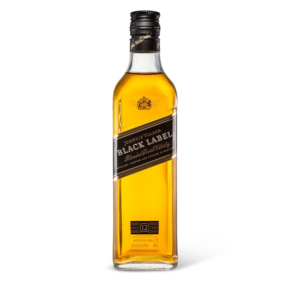 Johnnie Walker Black Label Whiskey 200Ml