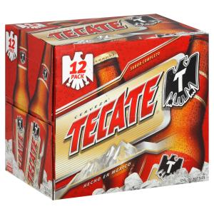 TECATE ORIGINAL 12OZ 12 PACK BOTTLES