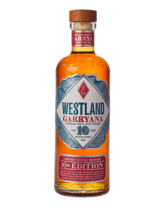 Westland Garryana 10th Edition A Decade of Pursuit 10 Year Old American Single Malt Whiskey