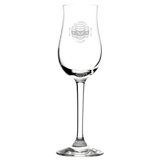 Stolzle Tasting Glass (Engraved El Cerrito Liquor Logo)