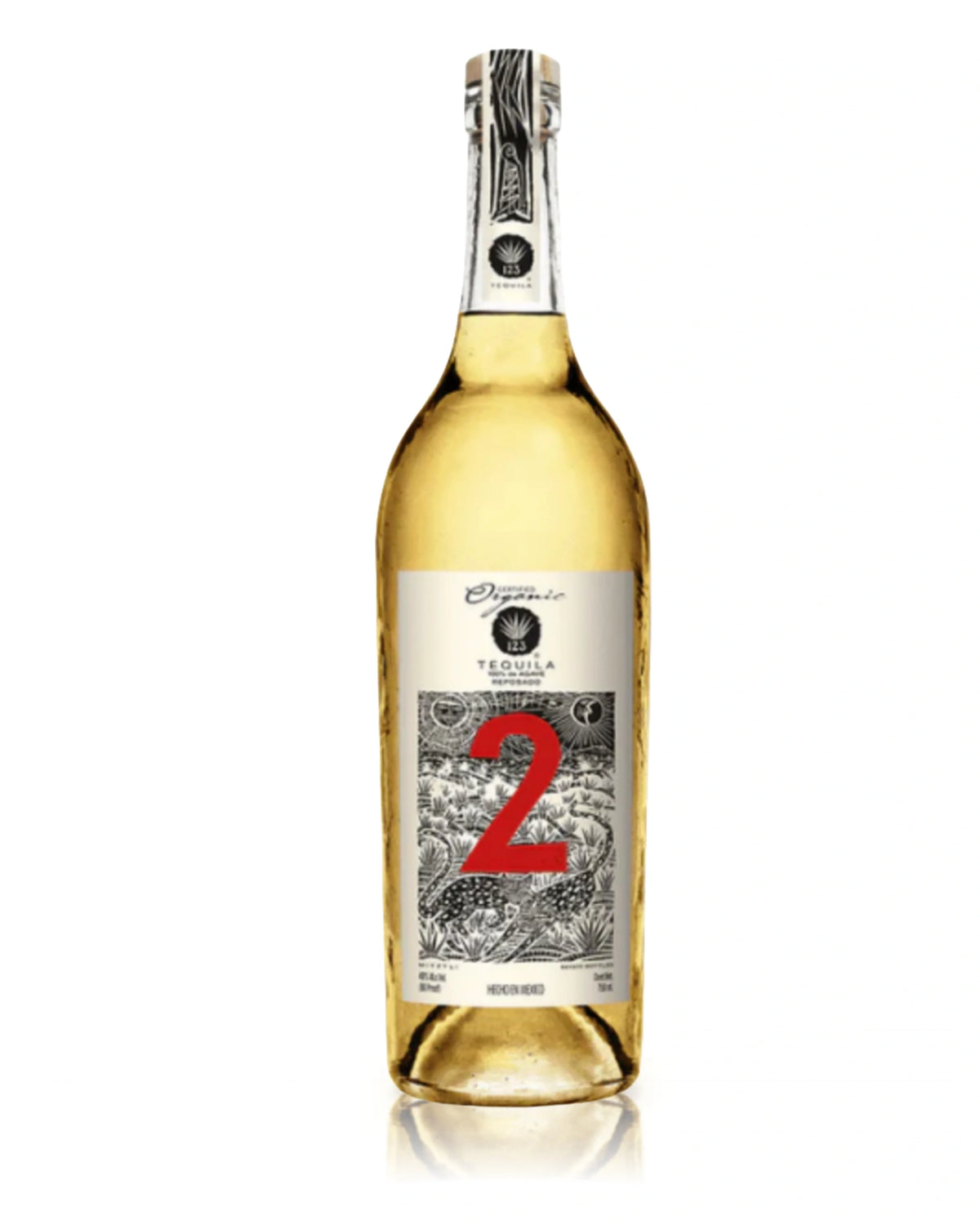 123 Tequila Dos 2 Reposado Tequila 750ml