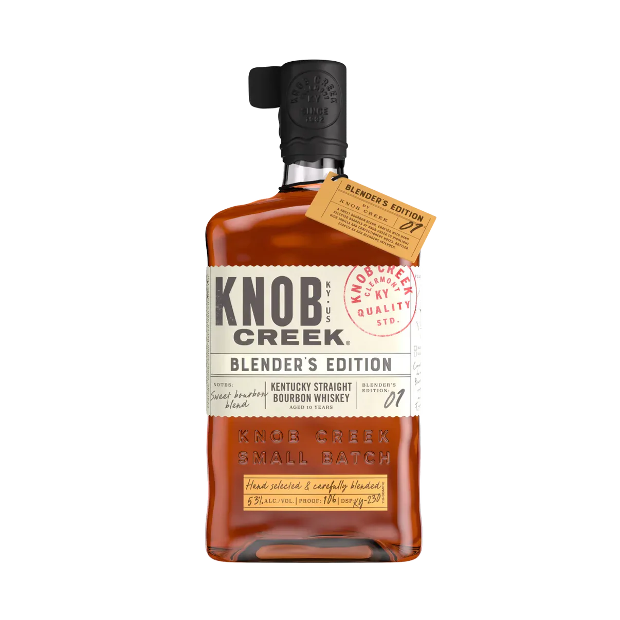 Knob Creek Blender's Edition 10 Year Old Kentucky Straight Bourbon Whiskey 750ml