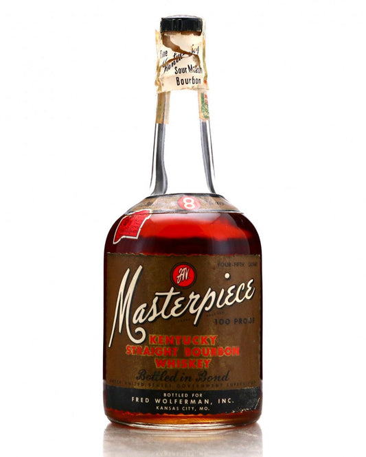 1947 Stitzel Weller Masterpiece Bottled in Bond 8 Year Old 100 Proof Bourbon Whiskey 750ml