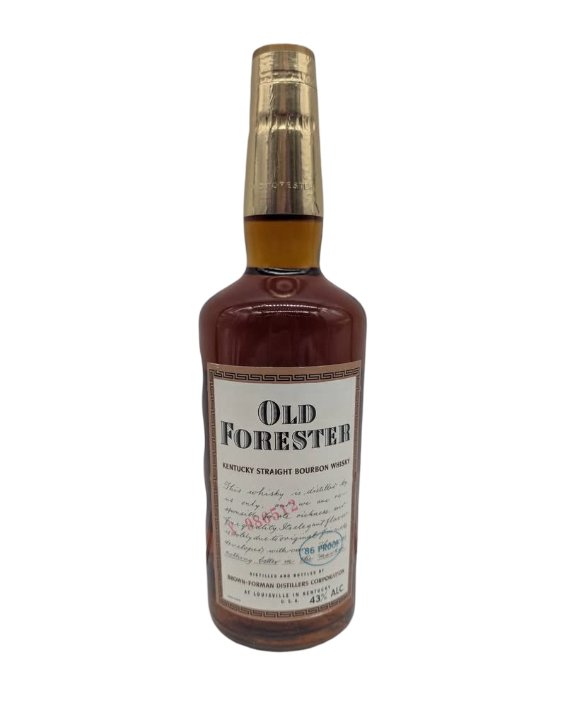 1968 Old Forester Kentucky Straight Bourbon Whiskey