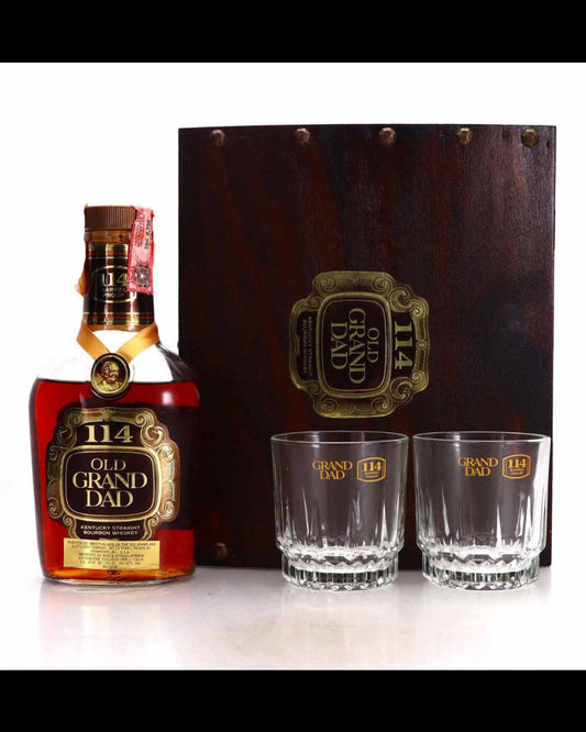1981 Old Grand Dad Gift Pack Lot No.7 Bourbon Whiskey