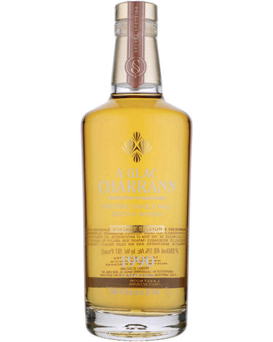 1990 Secret Speyside A'Glac Charrann Vintage Edition 32 Year Old Single Malt Scotch Whisky 700ml