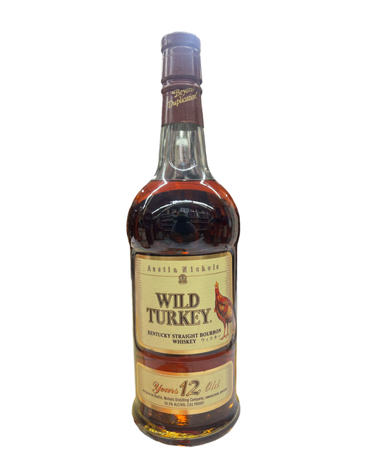 1994 Wild Turkey 12 Year Old Split Label Kentucky Straight Bourbon Whiskey 750ml