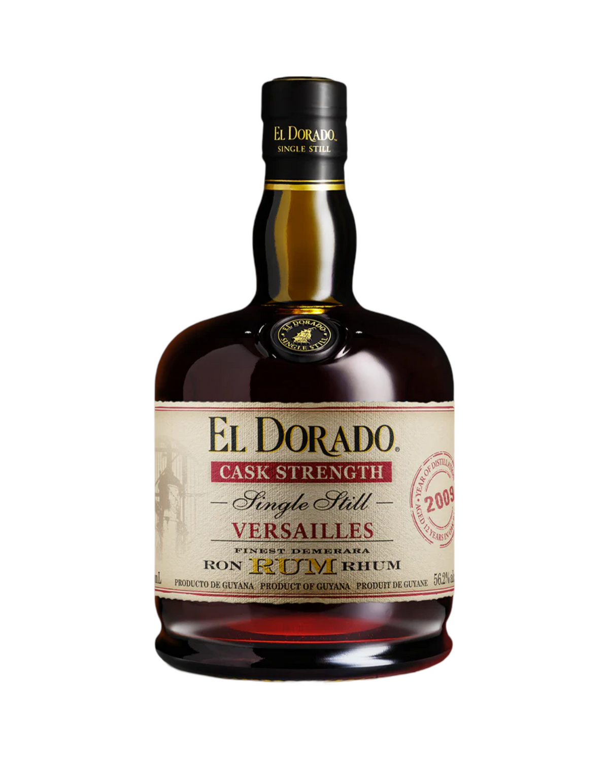 El Dorado Versailles Single Still Rum 750ml