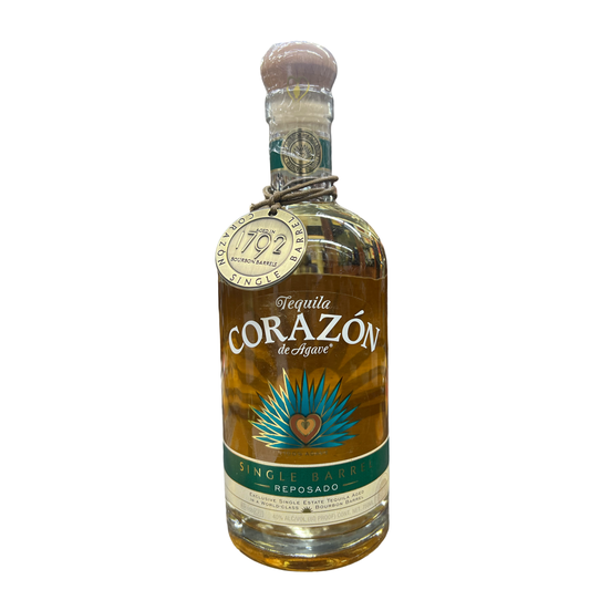 Corazon Tequila Single Barrel Aged in 1792 Bourbon Barrels Barrel Select Reposado 750ML
