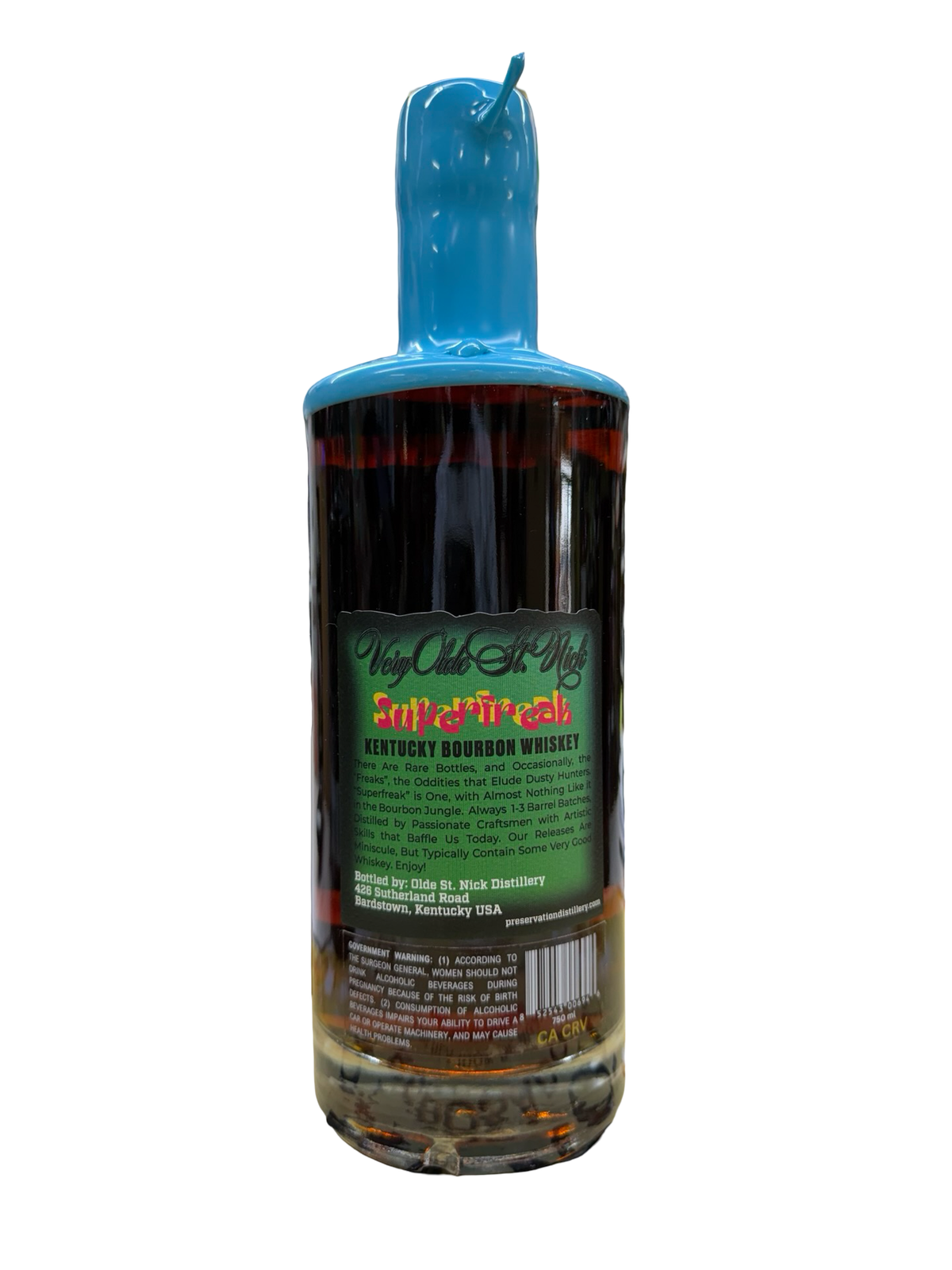 Very Olde St. Nick Super Freak 11+ Year Old Single Barrel #9162 El Cerrito Liquor Store Pick Rare Bourbon Whiskey