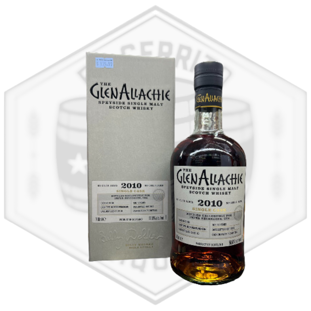 2010 Glenallachie Single Cask 12 Year Old Oloroso Puncheon Cask Finished Single Malt Scotch Whisky 750ml