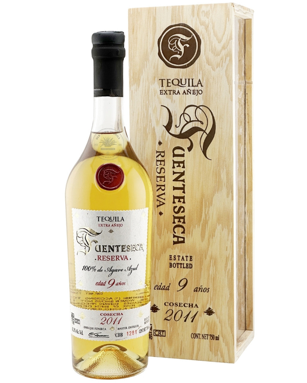 2011 Fuenteseca Reserva Cosecha 9 Year Old Extra Anejo Tequila 750ml
