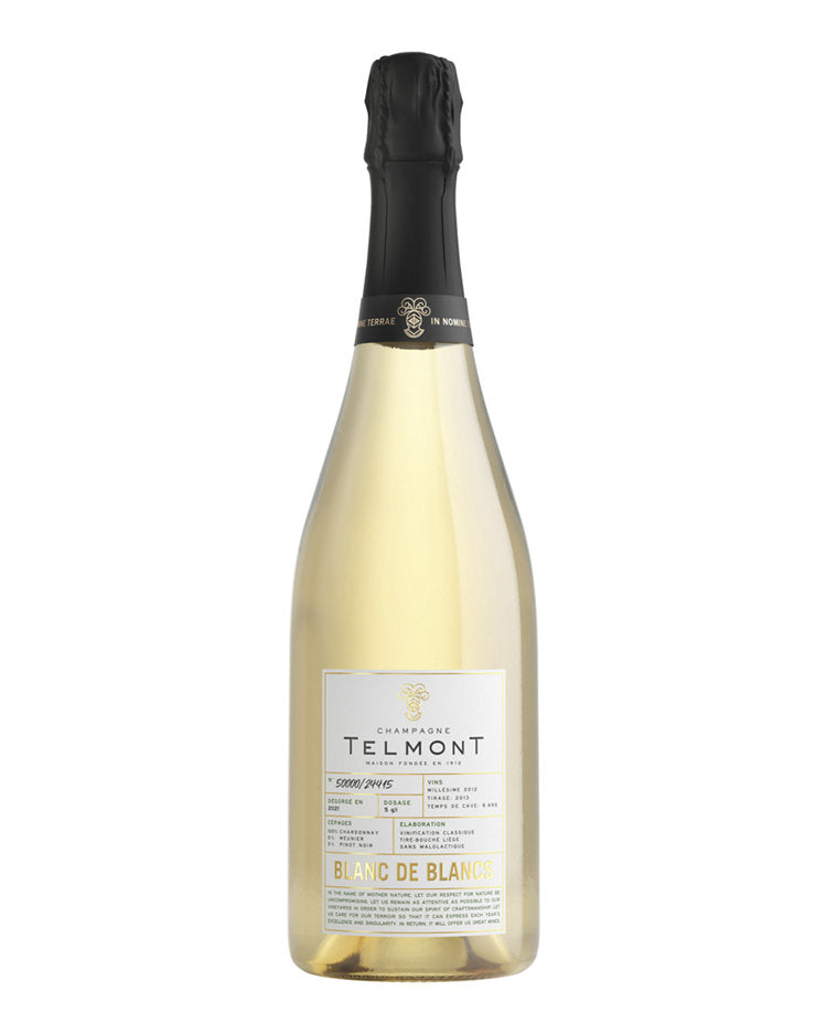 2014 Telmont Champagne Extra Brut Blanc De Blancs Millesime 750ml