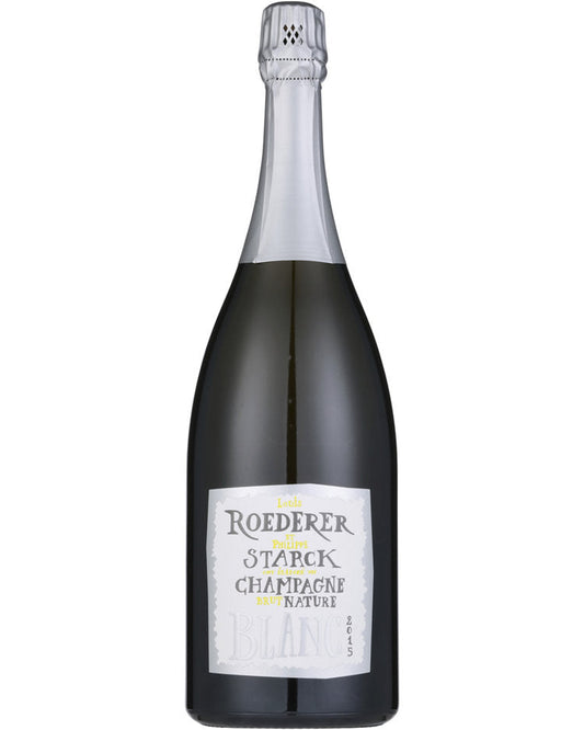 2015 Louis Roederer et Philippe Starck Champagne Brut Nature Millesime 1.5Lt