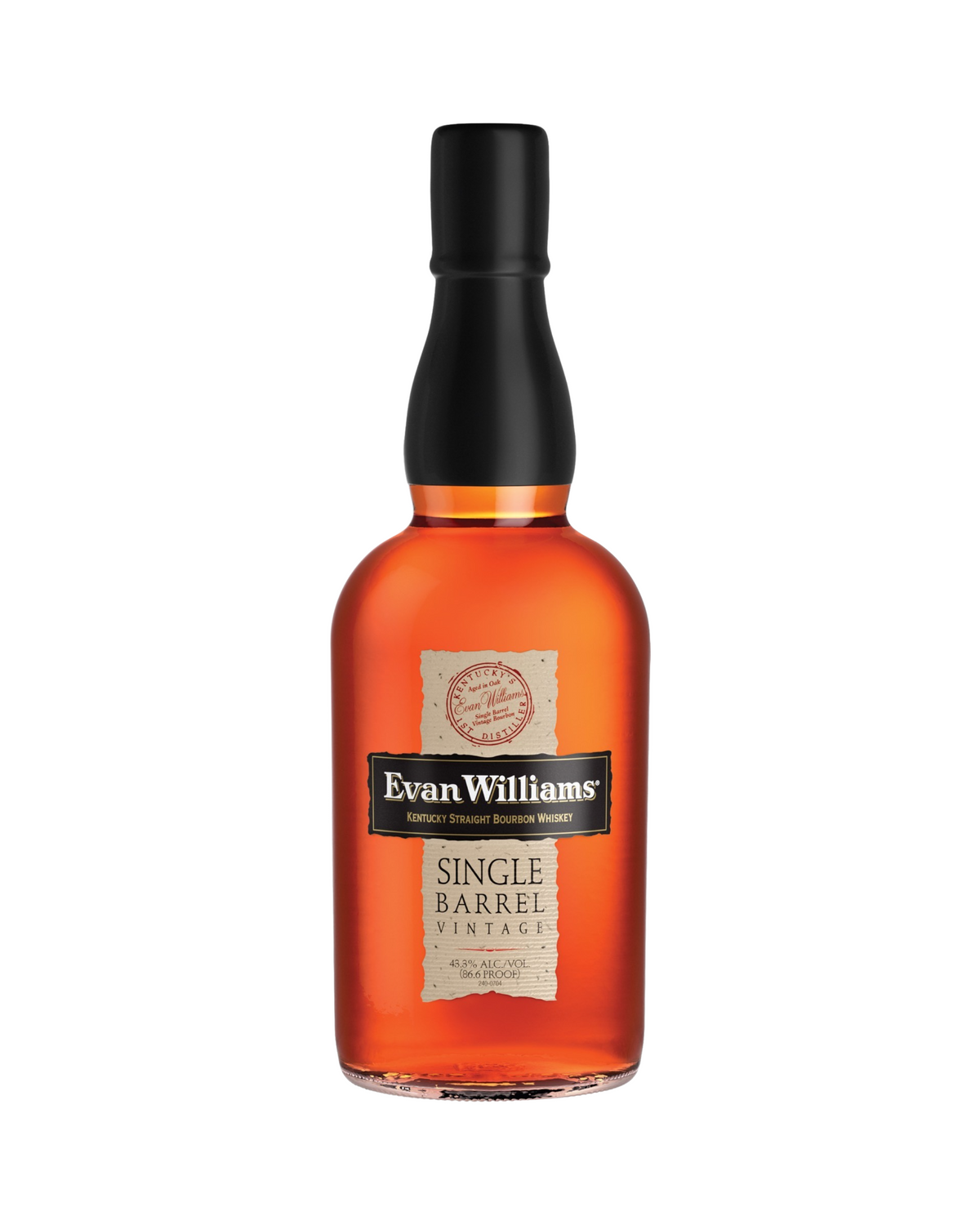 2016 Evan Williams Single Barrel Vintage Straight Bourbon Whiskey