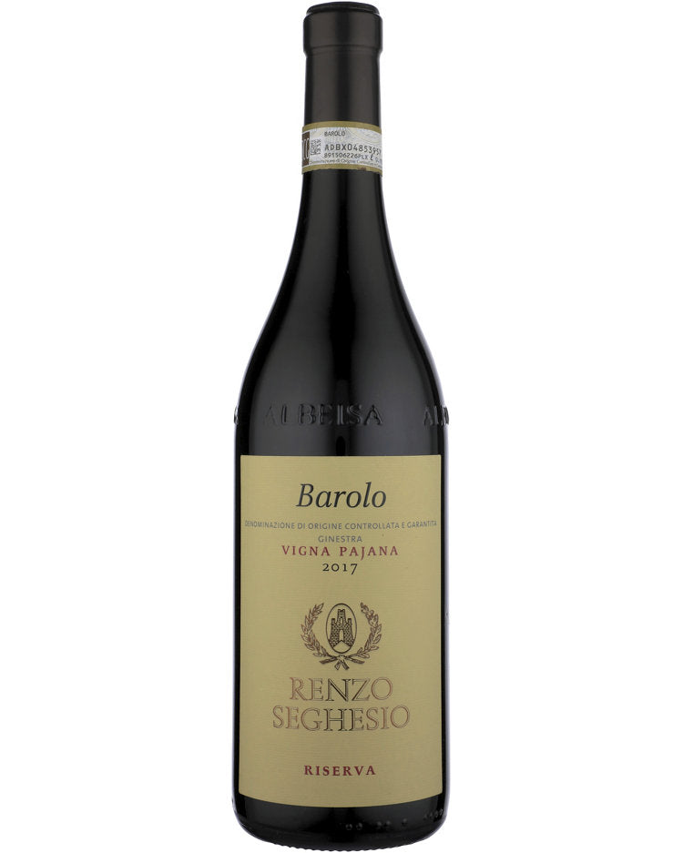 2017 Renzo Seghesio Barolo DOCG Riserva Pajana 750ml