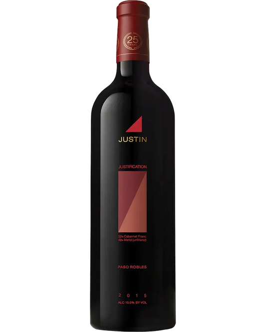 2017 Justin Vineyards & Winery Justification Red Wine 750ml