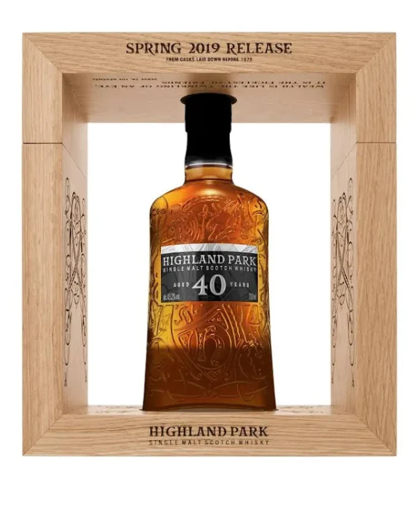2019 Release Highland Park 40 Year Old Spring Single Malt Scotch Whisky 750ml