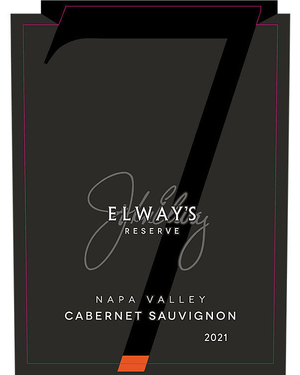 2021 Elway's Reserve Cabernet Sauvignon 750ml