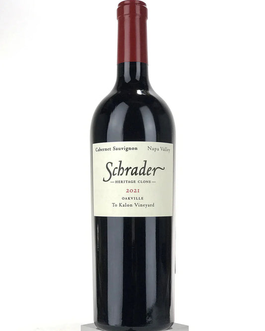 2021 Schrader Cellars Heritage Clone To Kalon Vineyard Oakville Cabernet Sauvignon 750ml