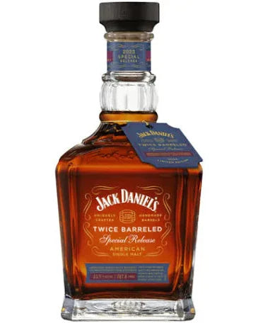 2022 Jack Daniel's Twice Barreled Special Release American Single Malt Whiskey 700ml