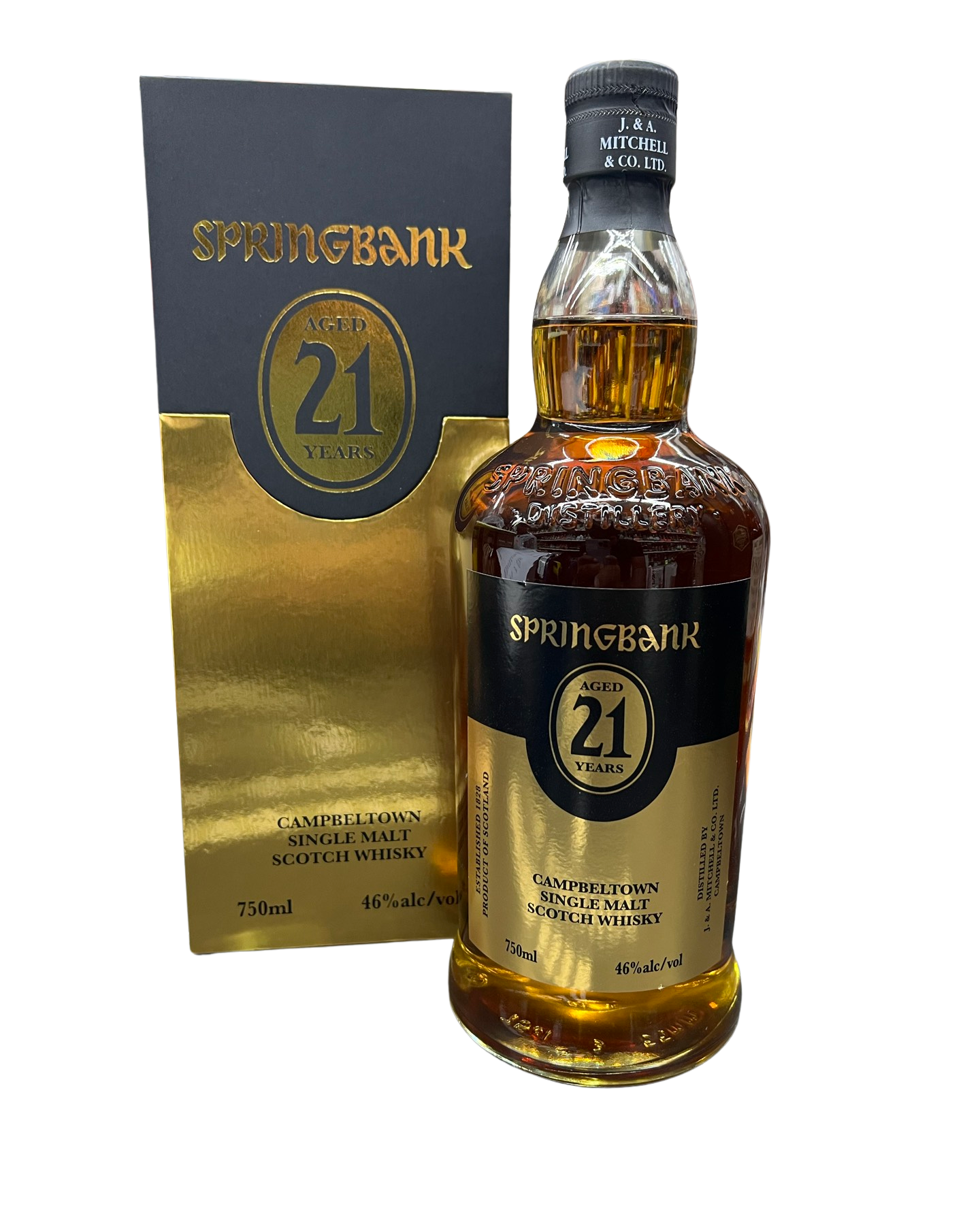 2022 Springbank 21 Year Old Single Malt Scotch Whisky