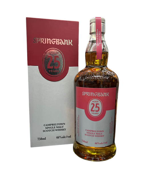 2022 Springbank 25 Year Old Single Malt Scotch Whisky