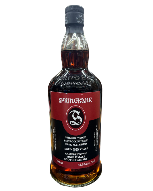 2022 Springbank Pedro Ximenez Cask Matured 10 Year Old Single Malt Scotch Whisky