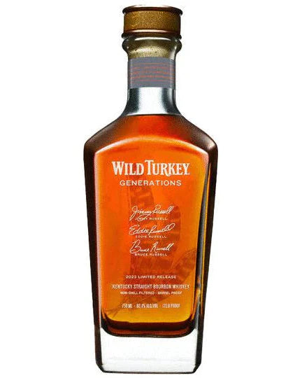 2023 Wild Turkey Generations Kentucky Straight Bourbon Whiskey 750ml