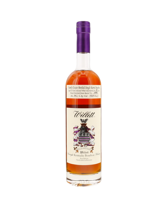 2023  Willett Family Estate Single Barrel 10 Year Barrel 2068 Pac Edge CA 123.4 proof Kentucky Straight Bourbon Whiskey
