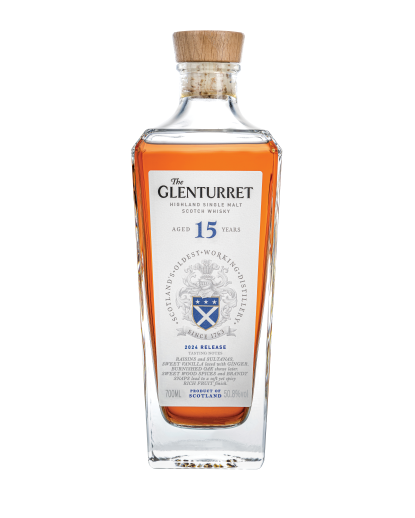 2024 Glenturret 15 Year Old Single Malt Scotch Whisky 700ml