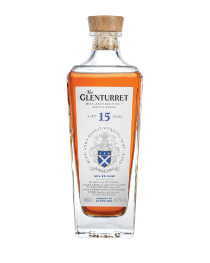 2024 Glenturret 15 Year Old Single Malt Scotch Whisky 700ml
