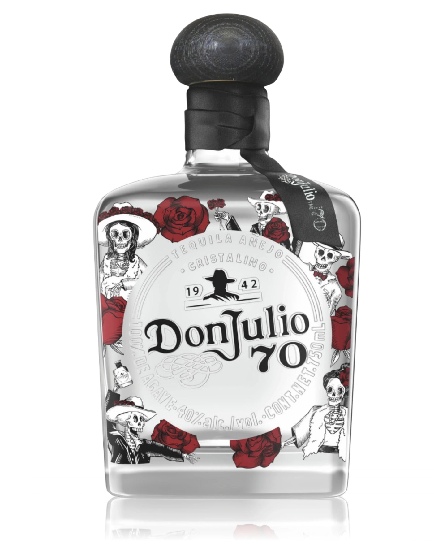 2025 Don Julio 70 Limited Edition Day of the  Dead 70th Anniversary Cristalino Anejo Tequila 750ml