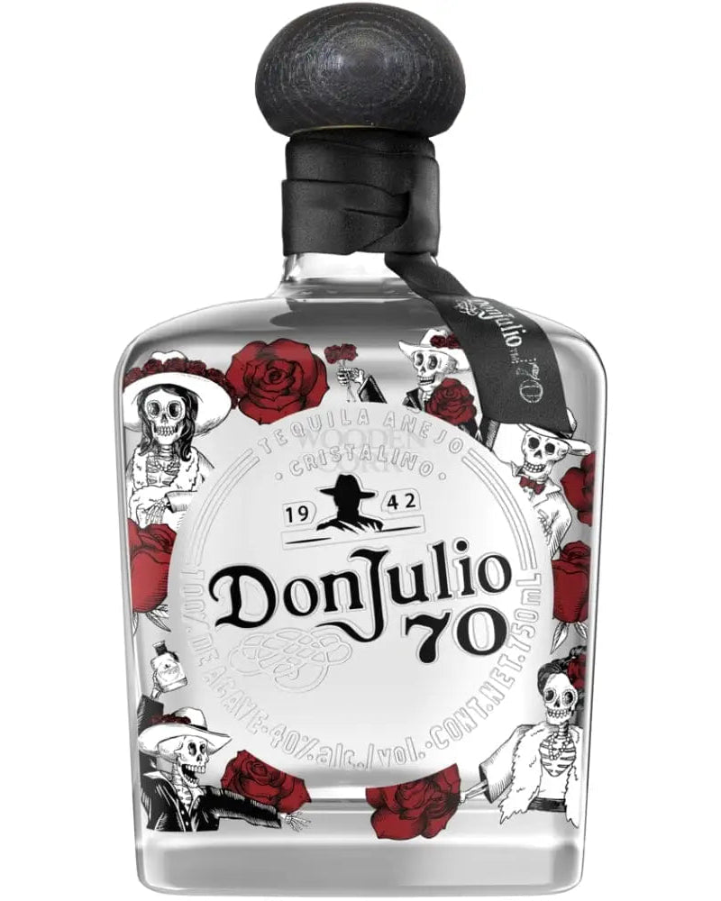 2025 Don Julio 70 Limited Edition Day of the  Dead 70th Anniversary Cristalino Anejo Tequila 750ml