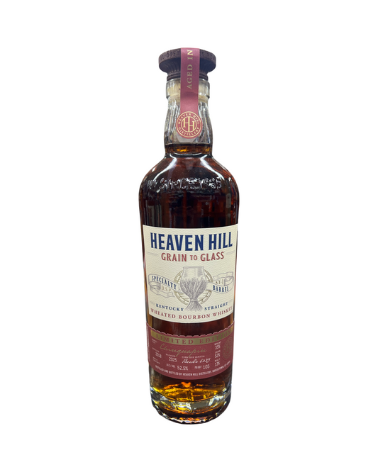 2025 Heaven Hill Grain to Glass Limited Edition Specialty Barrel Series Aged in Chinquapin Oak Straight Wheated Bourbon Whiskey