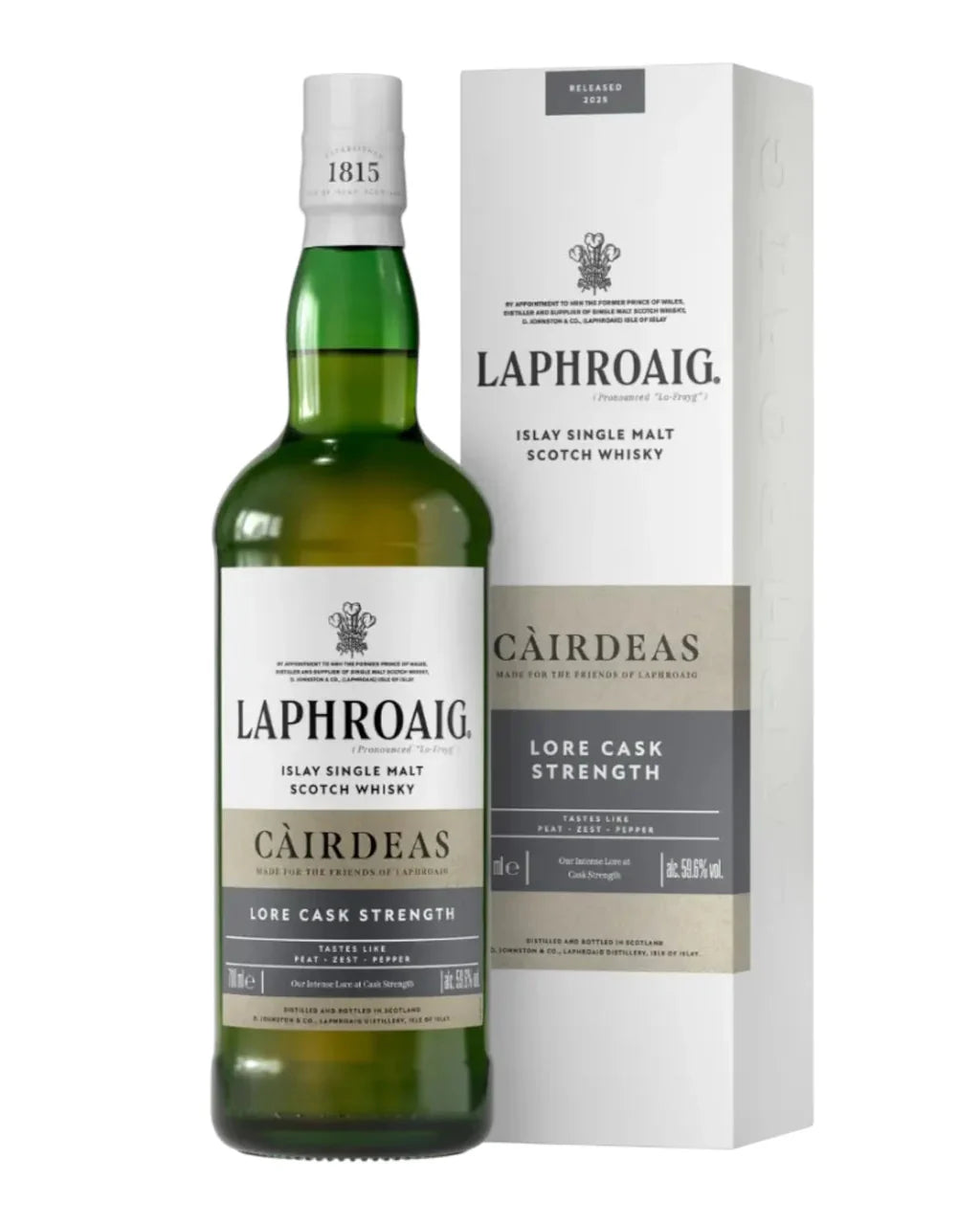2025 Laphroaig Cairdeas Lore Cask Strength Single Malt Scotch Whisky