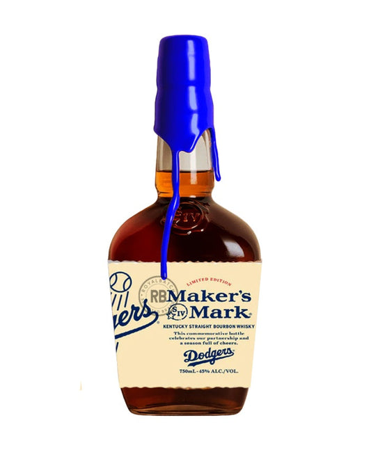 2025 Maker's Mark LA Dodgers Limited Edition Kentucky Straight Bourbon Whisky 750ml