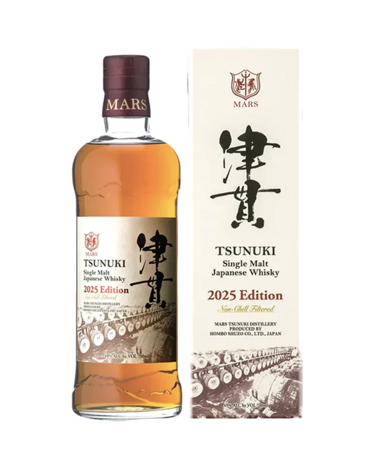 2025 Mars Tsunuki Single Malt Edition Japanese Whisky