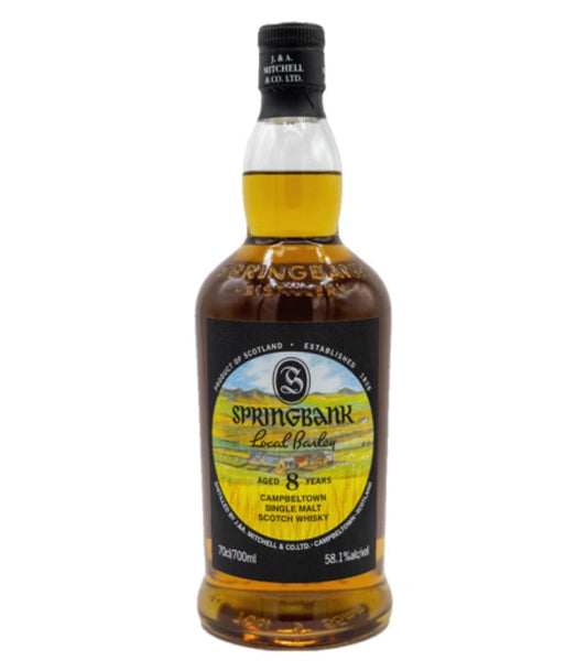 2025 Springbank Local Barley 8 Year Old Single Malt Scotch Whisky