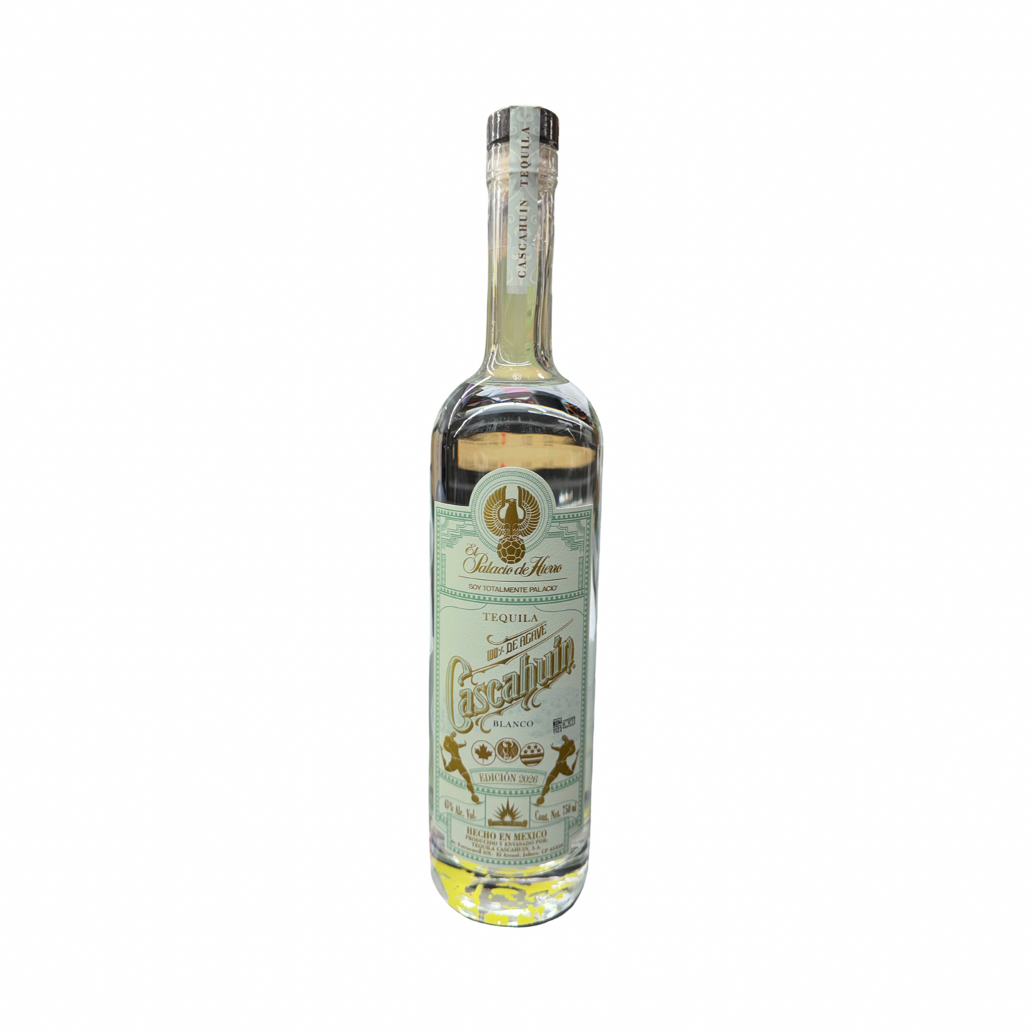 2026 Cascahuin × El Palacio de Hierro Edicion Mundial Blanco Tequila
