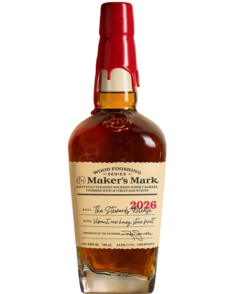 2026 Maker's Mark The Keeper's Release Wood Finishing Series The Steward’s Release Limited Release Kentucky Straight Bourbon Whiskey 750ml