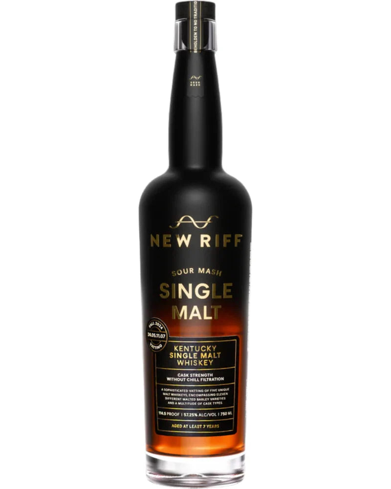 2026 New Riff Distilling Sour Mash Cask Strength Single Malt Whiskey
