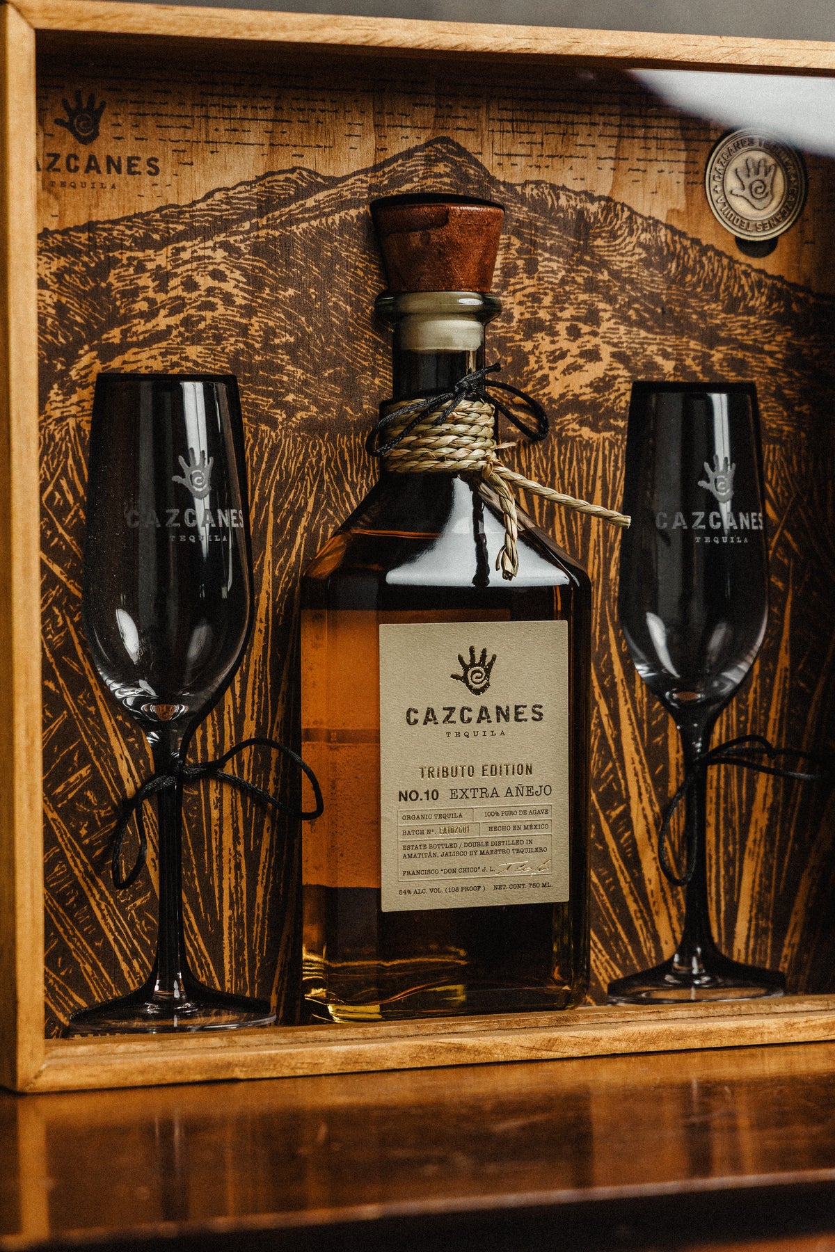 Cazcanes No. 10 Tribute Edition Extra Anejo Tequila 750ml (Pre-Order)